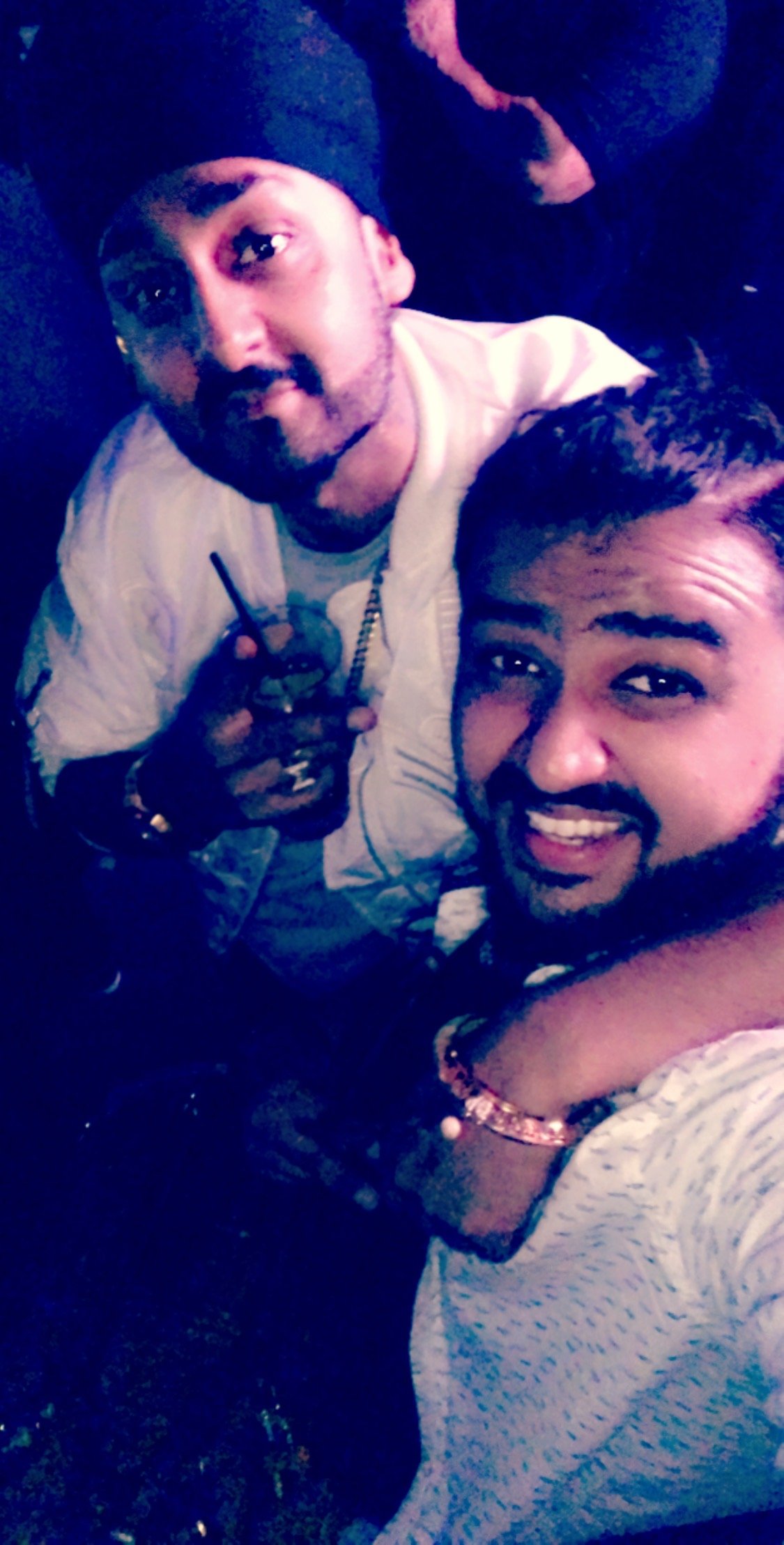 Zubair Firoz with Bollywood Celebrity
