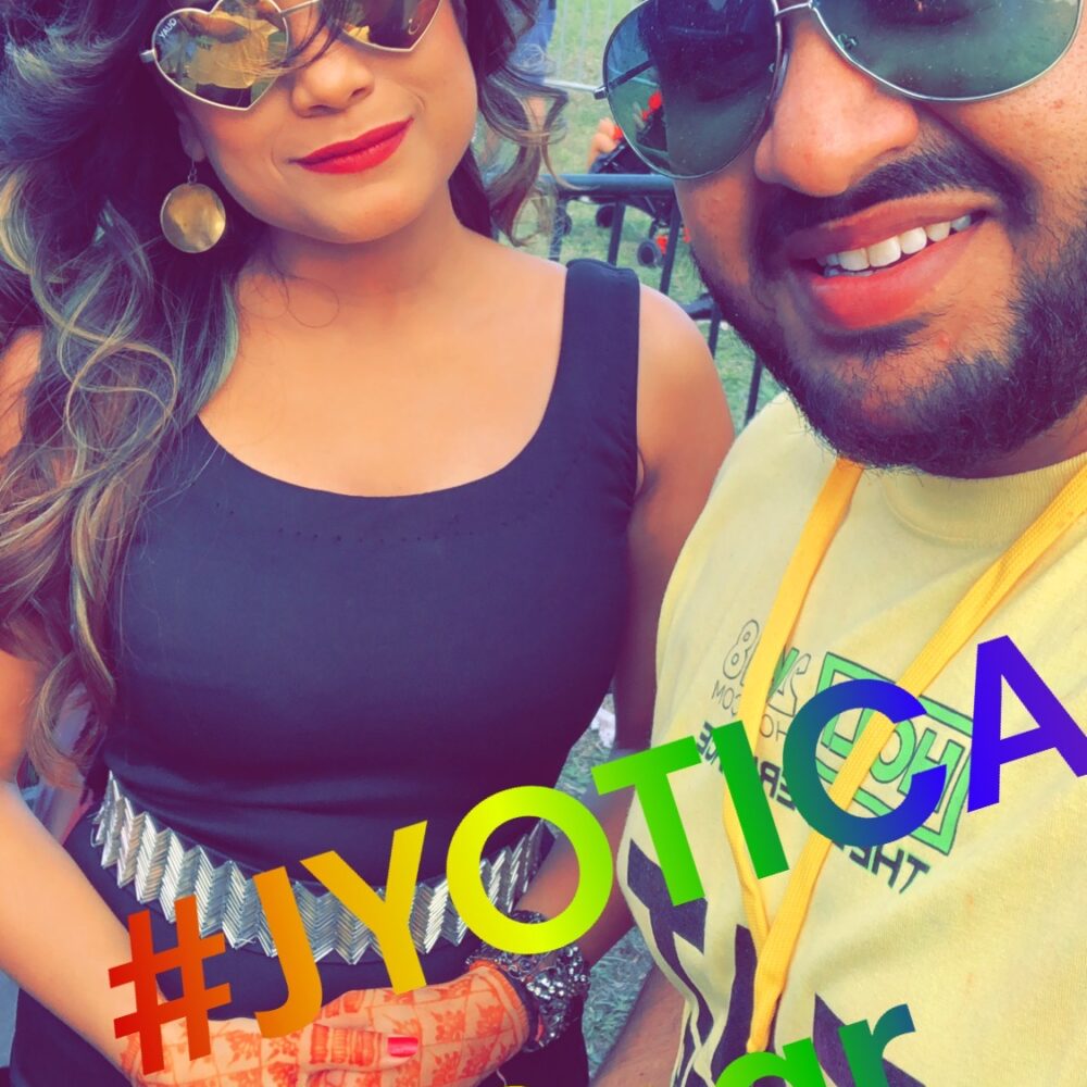 Zubair Firoz with Bollywood Celebrity