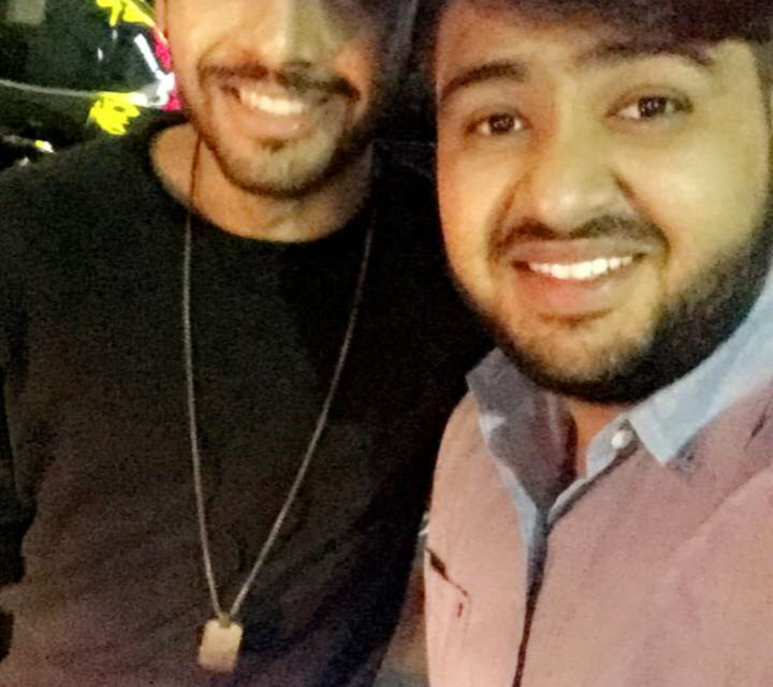Bollywood Dholi Zubair Firoz with Bollywood Celebrity
