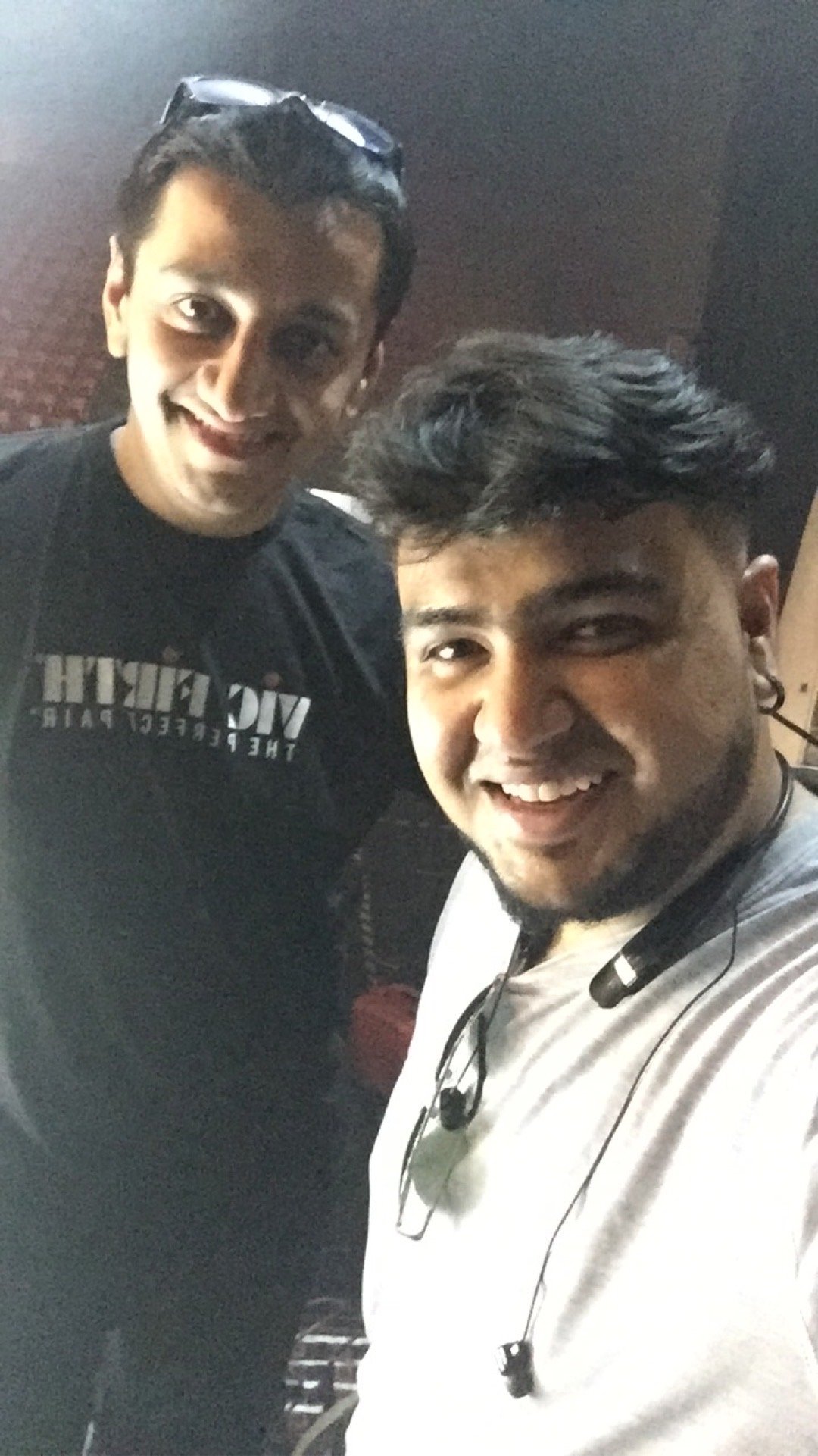 Zubair Firoz with Bollywood Celebrity