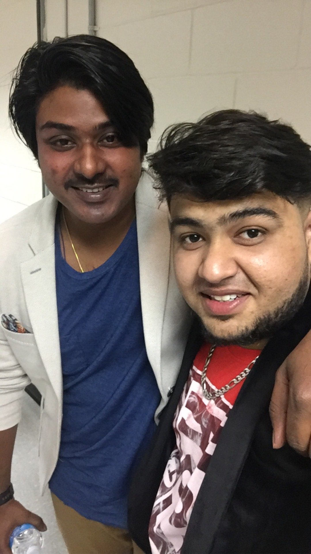 Zubair Firoz with Bollywood Celebrity