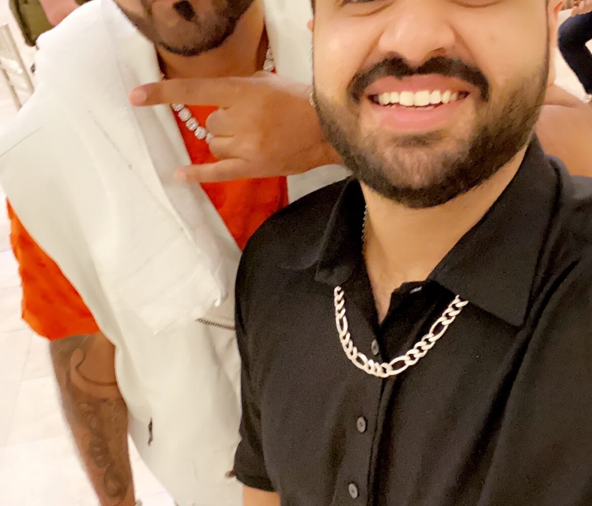 Bollywood Dholi Zubair Firoz with Bollywood Celebrity