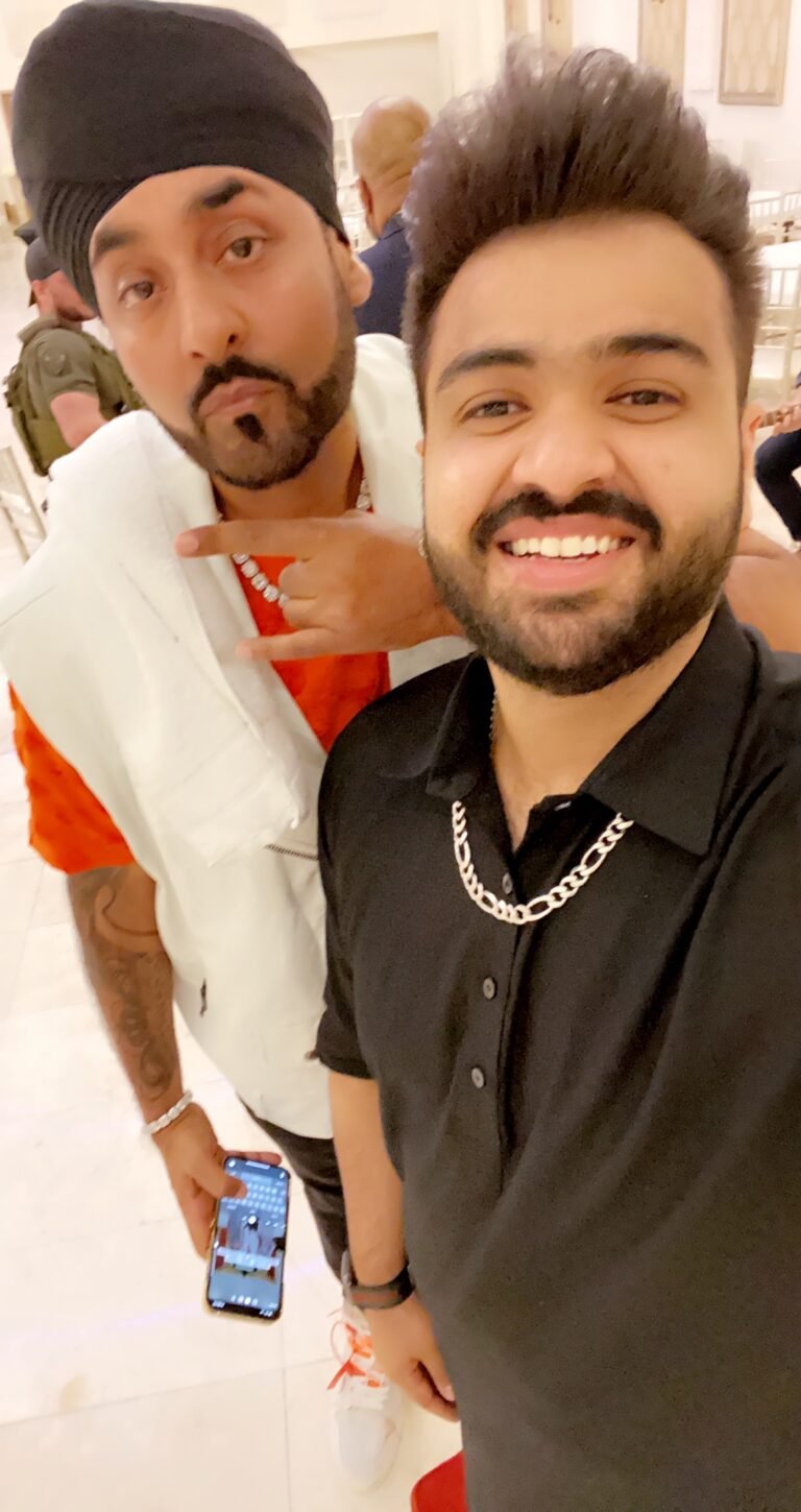 Zubair Firoz with Bollywood Celebrity